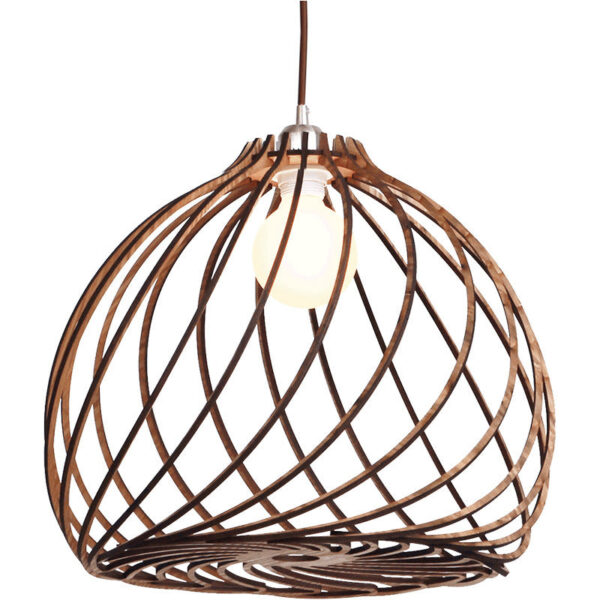 LICCO WOODEN PENDANT LAMP | CAFE DESIGN - Image 3