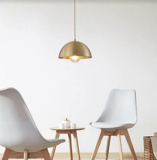 LUMINA VINTAGE DOME PENDANT LIGHT | BRASS SERIES